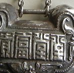 antique Chinese spirit pendant