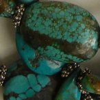 antique Tibetan turquoise bead necklace