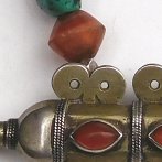 amulet necklace carnelians