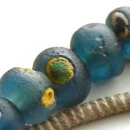 ancient Islamic glass eye beads