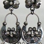 Mexico silver earrings