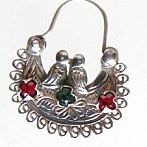 Mexico silver earrings