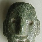 preColumbian face mask