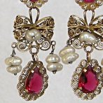 antique earrings Mexico