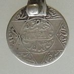 Moroccan coin pendant
