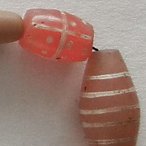 etched agate beads
