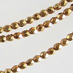 gold-filled silver beads