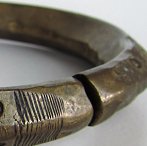 Africa bronze bracelet