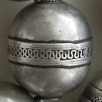 Afghanistan antique silver beads