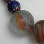 antique marble bead necklace