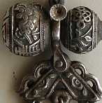 antique Chinese gourd pendant
