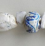 glazed chalcedony beads