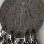 Laos silver necklace