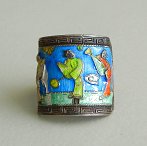 antique Chinese enamelled ring