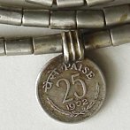 antique silver necklace from India