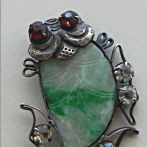 Chinese jade pin