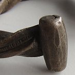 Ethiopian brass bracelet
