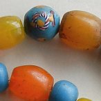 mixed trade beads in Africa