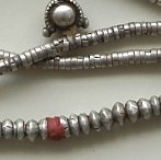 silver beads