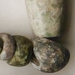 preColumbian stone beads Olmec