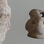 Mexican preHispanic stone pendants