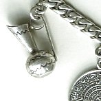 Mexico silver charm bracelet