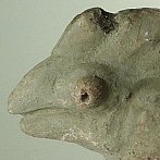 preColumbian clay bird whistle