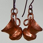 copper earrings Mexico