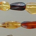 Chiapas amber beads