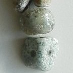 PreColumbian greenstone beads