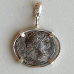 ancient coin pendant