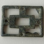 Roman bronze buckle