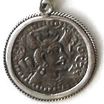 Ancient Sassanian coin