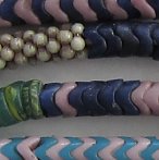 glass snake beads
