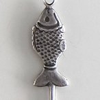 Mongolia fish pendant