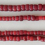 red whiteheart beads