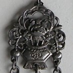 Chinese silver pendant