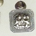 Chinese silver buttons