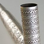 Afghanistan silver pipe