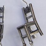 Gabriela Sanchez silver chair earrings