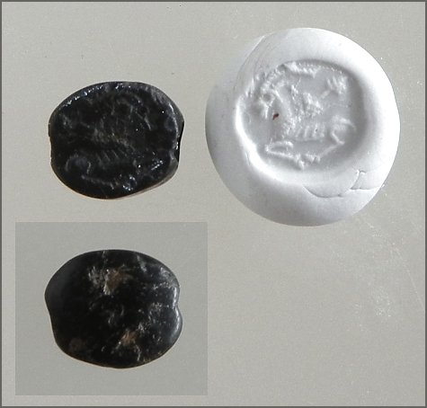 ancient stamp seal bead