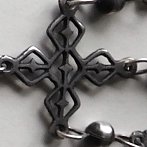 Oaxaca Yalalag cross necklace